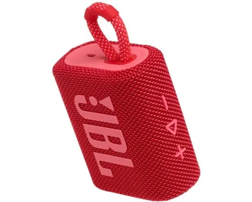 Акустическая система JBL Go 3 Red (JBLGO3RED)