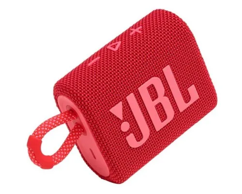 Акустическая система JBL Go 3 Red (JBLGO3RED)