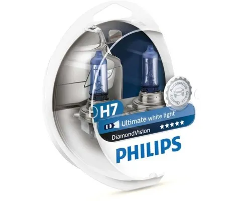 Автолампа Philips галогенова 55W (12972 DV S2)