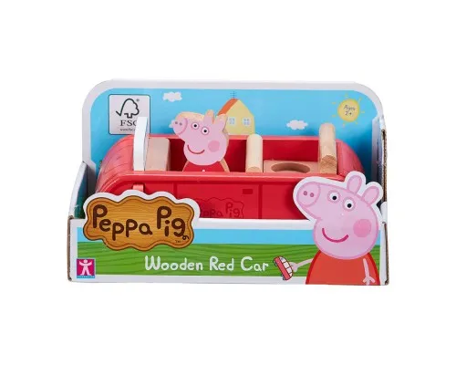 Игровой набор Peppa деревянная Машина Пеппи (07208)