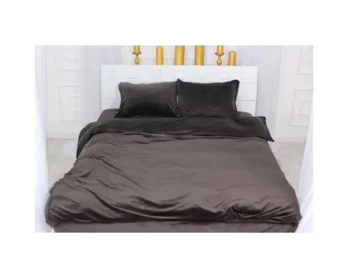 Постільна білизна MirSon Велюр Winter Frost 28-0003 Brown Velvet Євро (2200003993707)