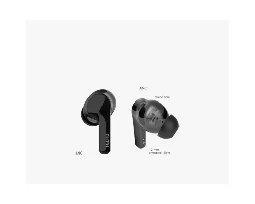 Наушники Tecno Hipods H3 Black (4895180768019)