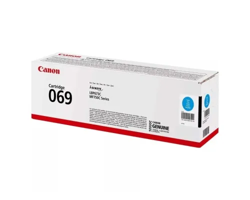 Картридж Canon 069 Cyan 1.9K (5093C002)