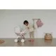 Коляска для кукол Smoby Baby Nurse Модерн Люлька с корзиной Розо (254118)