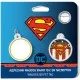 Адресник для тварин WAUDOG Smart ID з QR паспортом Супермен Америка, круг 25 мм (0625-1010ru-eng)