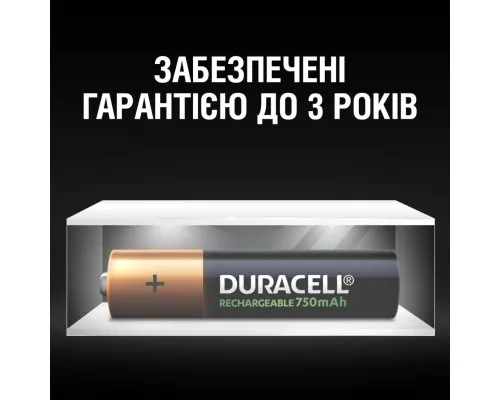 Аккумулятор Duracell AAA HR03 750mAh * 4 (5007331)