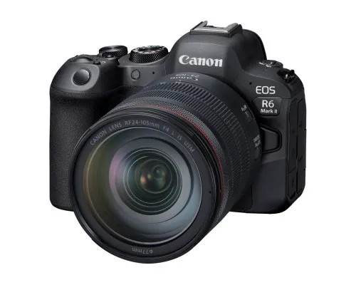 Цифровий фотоапарат Canon EOS R6 Mark II + RF 24-105 f/4.0 L IS (5666C029)