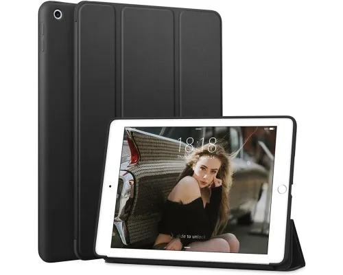 Чехол для планшета BeCover Tri Fold Soft TPU Silicone Apple iPad Air 4 10.9 2020/2021 Black (706869)