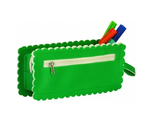 Пенал Cool For School 1 відділення Зелений (J-2609-green)
