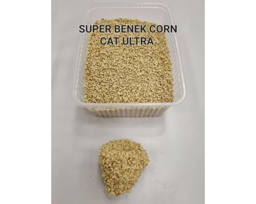 Наполнитель для туалета Super Benek Кукурузный Ультра с ароматом свежескошенной травы 7 л (5905397020998)