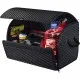 Сумка-органайзер EVAtech M-PRO 32x50x30 см. Ромб чорний з чорним кантом (BS13642OM3RBB)