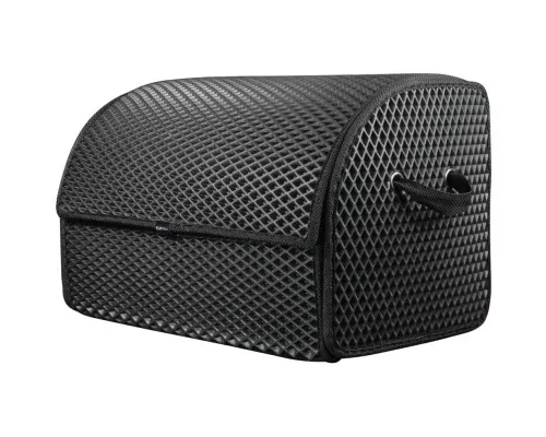 Сумка-органайзер EVAtech M-PRO 32x50x30 см. Ромб чорний з чорним кантом (BS13642OM3RBB)