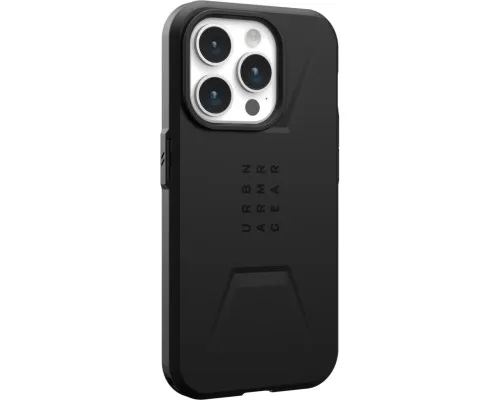 Чохол до мобільного телефона UAG Apple iPhone 15 Pro Max Civilian Magsafe, Black (114295114040)