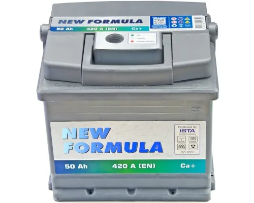 Акумулятор автомобільний NEW FORMULA 50Ah Ев (-/+) 420EN (5502204209)