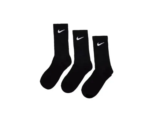 Шкарпетки Nike U NK V CUSH CREW - 3PR VALUE SX4508-001 42-46 3 пари Чорні (685068091407)