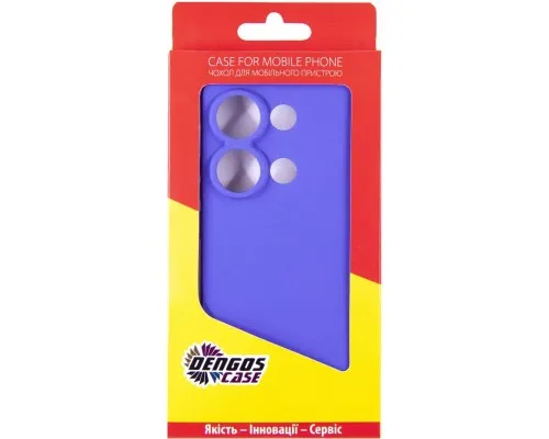 Чохол до мобільного телефона Dengos Carbon Xiaomi Redmi Note 13 Pro 4G (purple) (DG-TPU-CRBN-196)