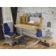Парта с креслом Mealux Timberdesk L (парта+кресло+тумба) синий (BD-690 L+ box BD 920-2 BL+Y-110 DBG)