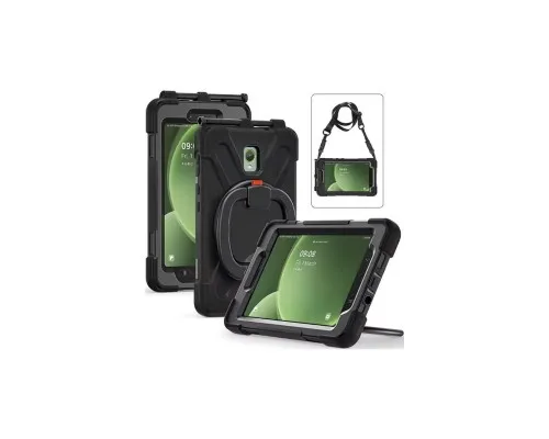 Чохол до планшета BeCover Heavy Duty Case With Stand Holder Samsung Galaxy Tab Active 5 SM-X306B 8" Black (710950)