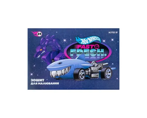 Альбом для рисования Kite Hot Wheels 24 листов (HW24-242)