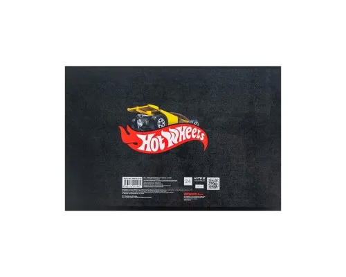 Альбом для малювання Kite Hot Wheels 24 аркушів (HW24-242)