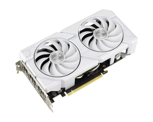 Видеокарта ASUS GeForce RTX4070 SUPER 12Gb DUAL OC WHITE EVO (DUAL-RTX4070S-O12G-EVO-WHITE)