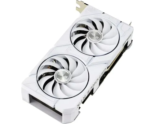 Відеокарта ASUS GeForce RTX4070 SUPER 12Gb DUAL OC WHITE EVO (DUAL-RTX4070S-O12G-EVO-WHITE)