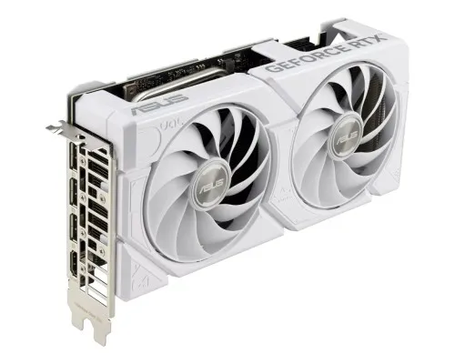 Видеокарта ASUS GeForce RTX4070 SUPER 12Gb DUAL OC WHITE EVO (DUAL-RTX4070S-O12G-EVO-WHITE)