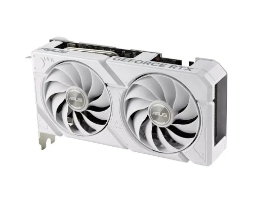 Відеокарта ASUS GeForce RTX4070 SUPER 12Gb DUAL OC WHITE EVO (DUAL-RTX4070S-O12G-EVO-WHITE)