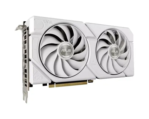 Відеокарта ASUS GeForce RTX4070 SUPER 12Gb DUAL OC WHITE EVO (DUAL-RTX4070S-O12G-EVO-WHITE)