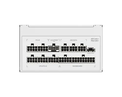 Блок питания Gamemax 1300W RGB-1300 WH (RGB-1300 WH (ATX3.0/3.1 PCIe5.)