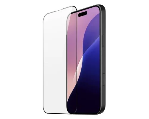 Скло захисне BeCover Apple iPhone 16 Pro Max Black (712125)
