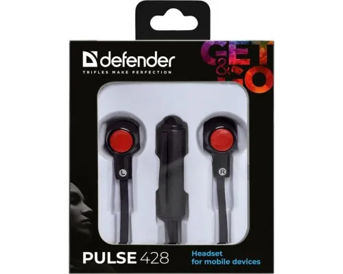 Наушники Defender Pulse 428 Black (63428)