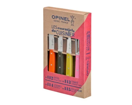 Набір ножів Opinel Les Essentiels 50’s 4шт (001452)