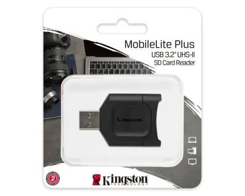 Зчитувач флеш-карт Kingston USB 3.1 SDHC/SDXC UHS-II MobileLite Plus (MLP)