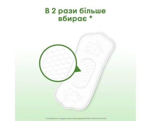 Щоденні прокладки Kotex Natural Normal+ 18 шт. (5029053548968)