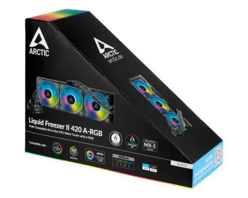 Система водяного охлаждения Arctic Liquid Freezer II 420 A-RGB (ACFRE00109A)