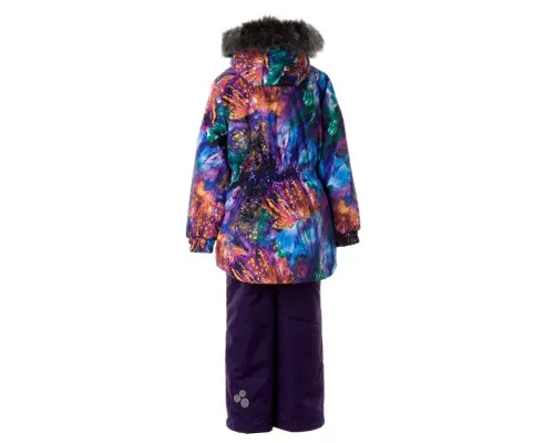 Комплект верхней одежды Huppa RENELY 2 41850230 пурпур с принтом/тёмно-лилoвый 86 (4741468978987)
