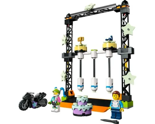 Конструктор LEGO City Stuntz Каскадерське завдання «Нокдаун» 117 деталей (60341)