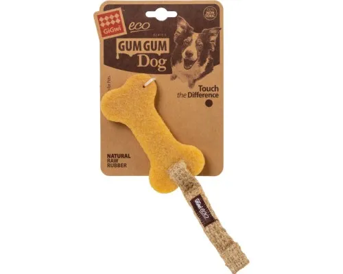 Іграшка для собак GiGwi Gum Gum Гумова кістка мала 24 см (2302)
