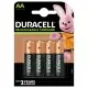 Аккумулятор Duracell AA HR6 1300mAh * 4 (5007324)