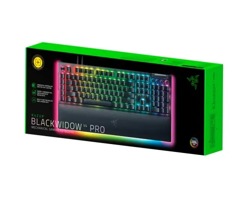 Клавиатура Razer BlackWidow V4 PRO Yellow Switch USB UA Black (RZ03-04681800-R3M1)