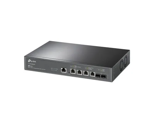 Коммутатор сетевой TP-Link TL-SX3206HPP 2xSFP+ (10GE) 4x10GE LAN console+microUSB L2 JetStream 19 1U (TL-SX3206HPP)