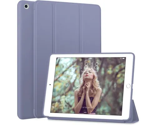 Чехол для планшета BeCover Tri Fold Soft TPU Silicone Apple iPad Air 4 10.9 2020/2021 Purple (706873)