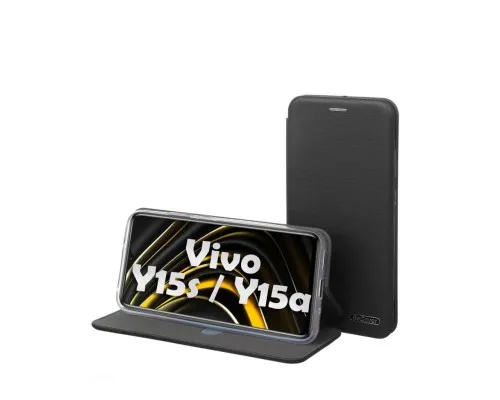 Чохол до мобільного телефона BeCover Exclusive Vivo Y15s / Y15a Black (709078)