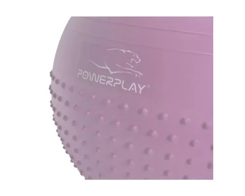 Мяч для фітнесу PowerPlay 4003 65 см Ліловий + помпа (PP_4003_65cm_Violet)