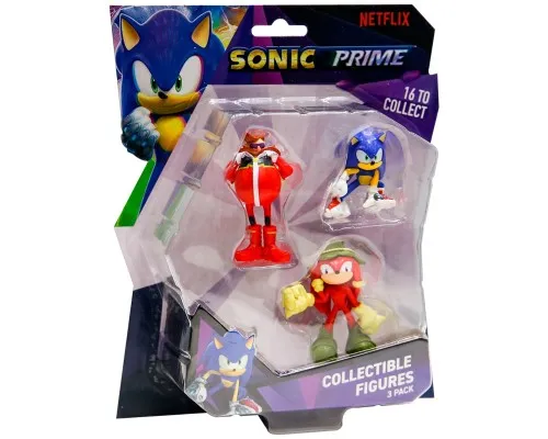 Фігурка Sonic Prime набір – Сонік, Наклз, Доктор Еґман (SON2020D)