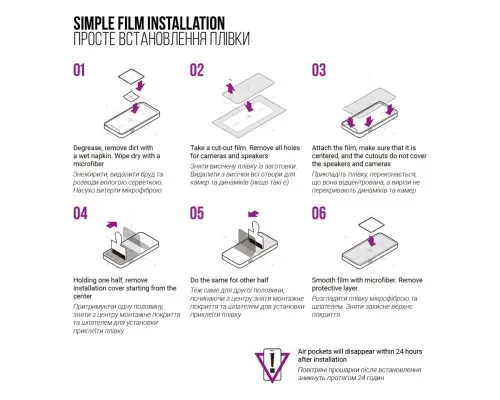 Пленка защитная Armorstandart Anti-Blue Samsung Flip 5 (SM-F731) (ARM70404)