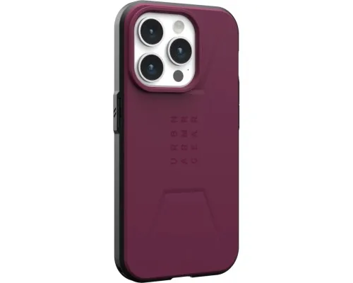 Чохол до мобільного телефона UAG Apple iPhone 15 Pro Max Civilian Magsafe, Bordeaux (114295119049)