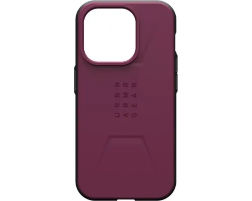 Чохол до мобільного телефона UAG Apple iPhone 15 Pro Max Civilian Magsafe, Bordeaux (114295119049)