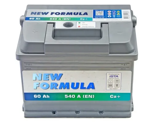 Акумулятор автомобільний NEW FORMULA 60Ah (+/-) 540EN (5602202250)